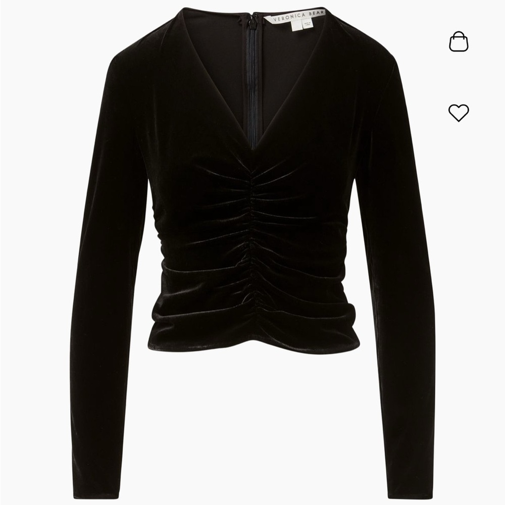 Veronica Beard Pelona Velvet Top